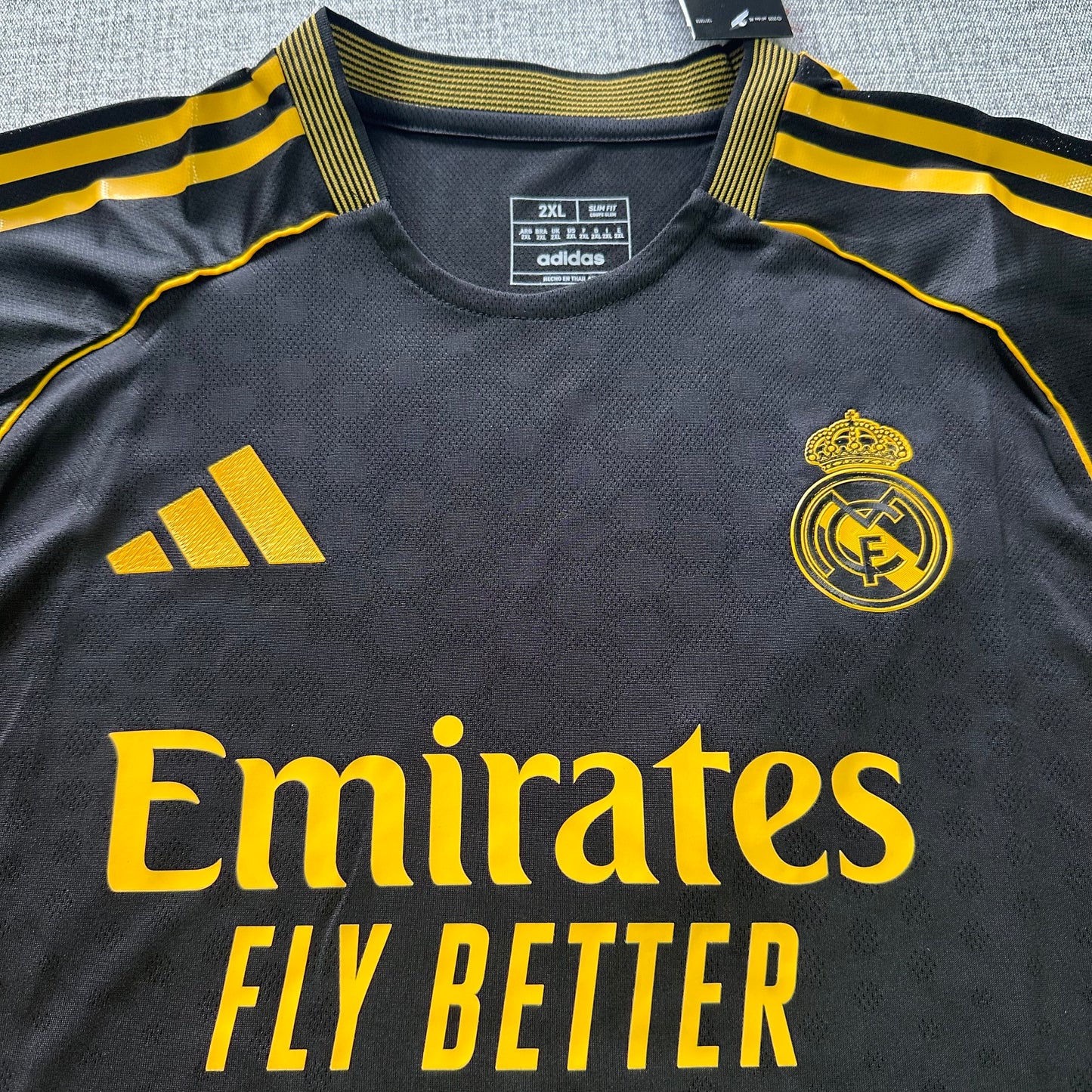 Real Madrid gold black