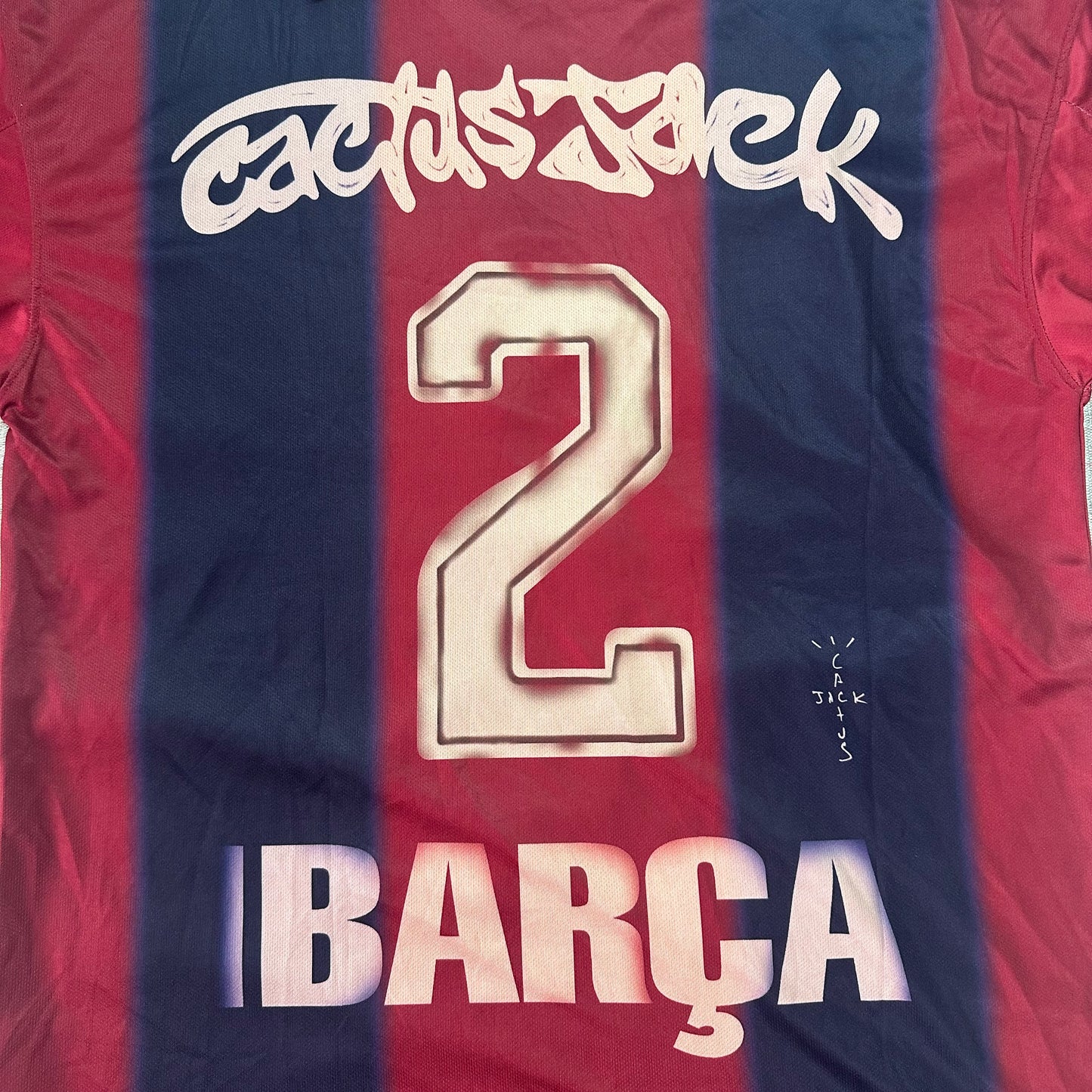 Fc Barcelona x Travis scott oversized t-shirt