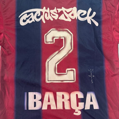 Fc Barcelona x Travis scott oversized t-shirt