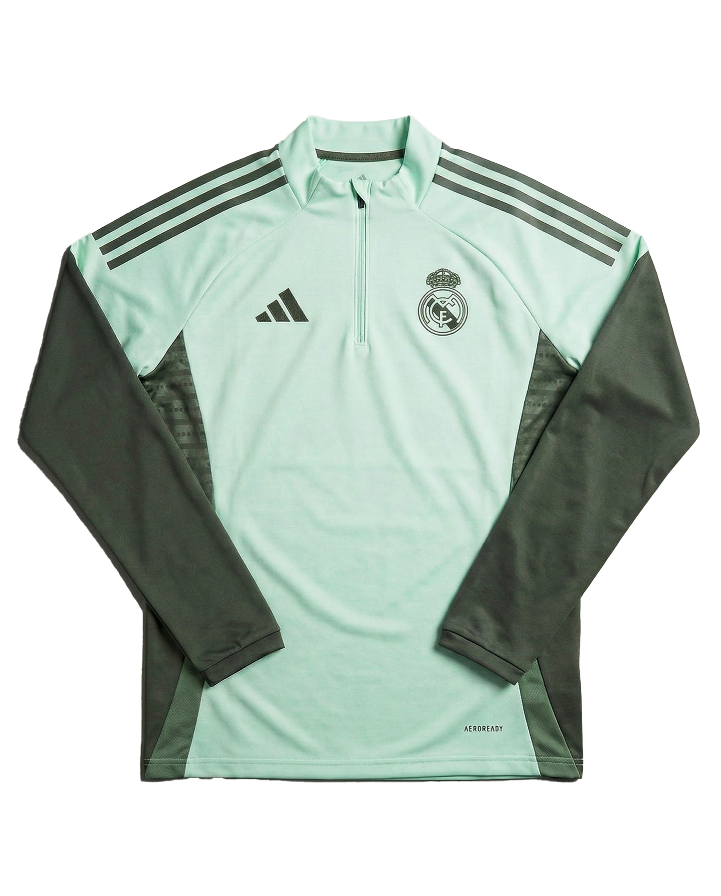 Real Madrid Olive Green Track Top