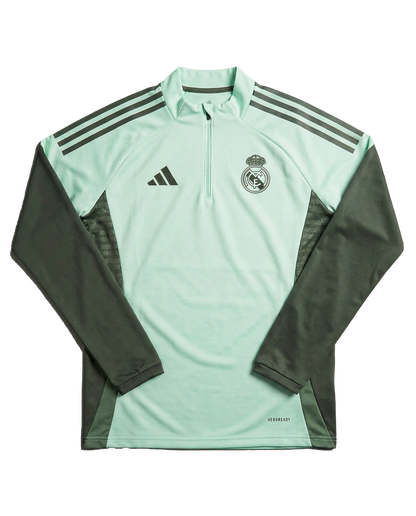Real Madrid Olive Green Track Top