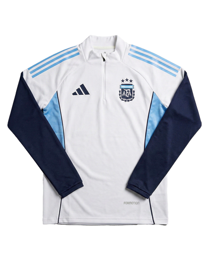 Argentina White Track Top
