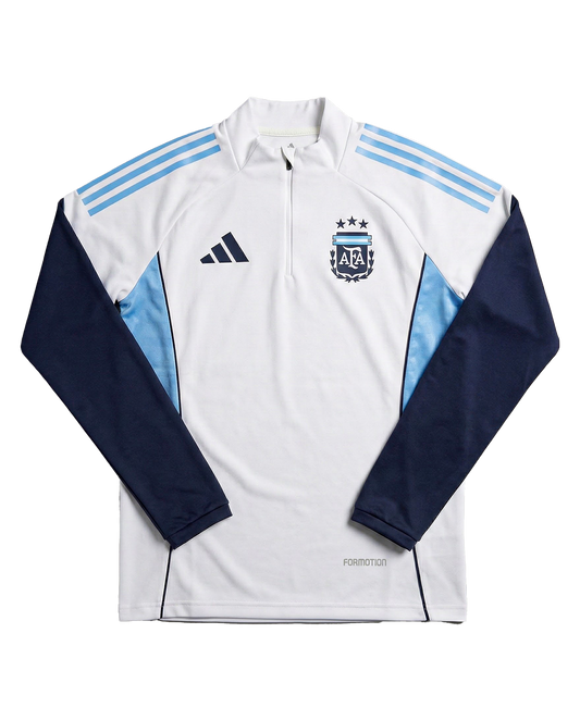 Argentina White Track Top