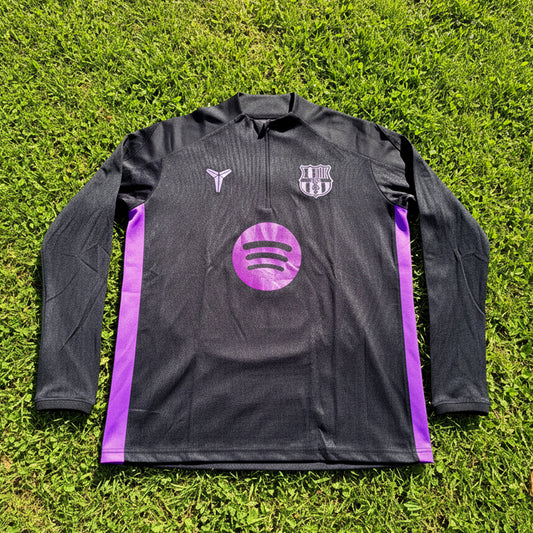 Barcelona Black Track Top