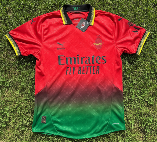Ac Milan x 4th kit red green edition