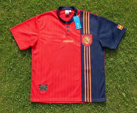 Spain 1996 Home Jersey