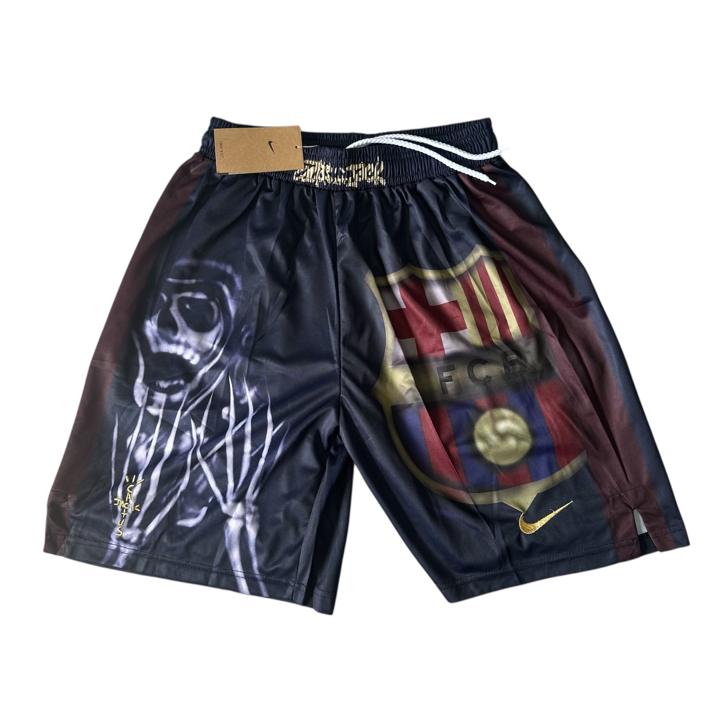 Travis Scott x NIKE x FC Barcelona ショーツ Travis Scott x Nike x FC Barcelona Skeleton Home Shorts