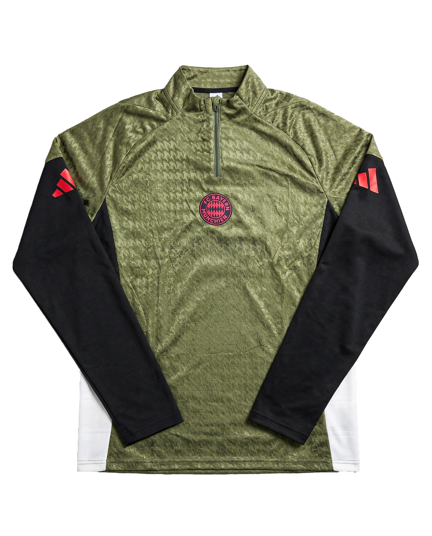 Bayern olive green track top