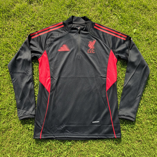 Liverpool Black Red Track Top
