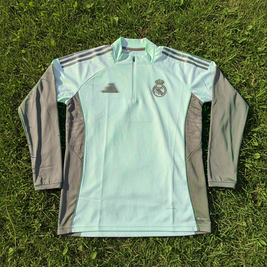 Real Madrid Olive Green Track Top