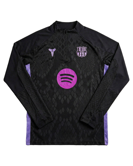 Barcelona Black Track Top